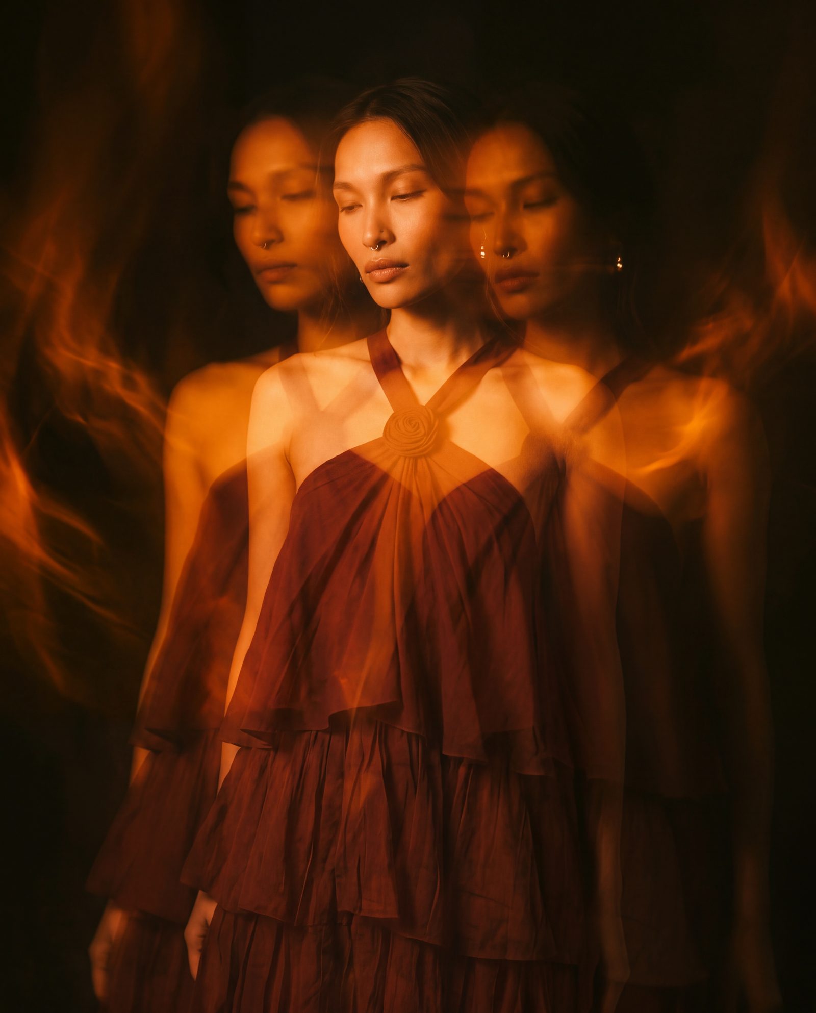 The Nabela — long exposure, fire and motion